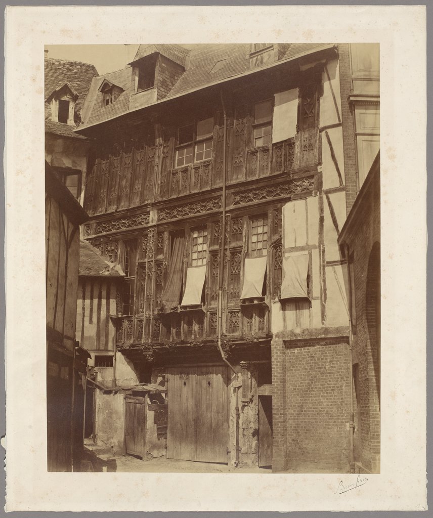 Rouen: Lodgings of the Abesse de Saint-Amand, Bisson Frères