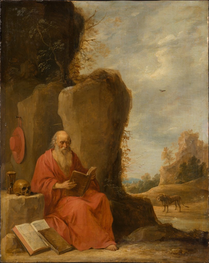 St Jerome in the Desert, David Teniers the Younger