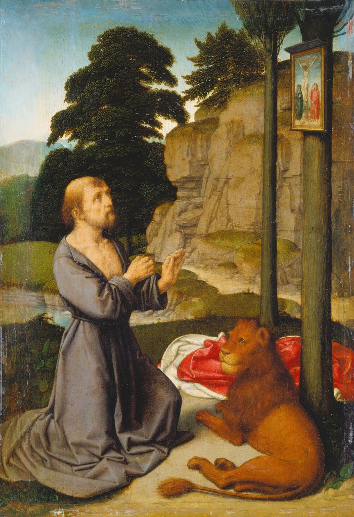 Saint Jerome in the Wilderness, Gerard David