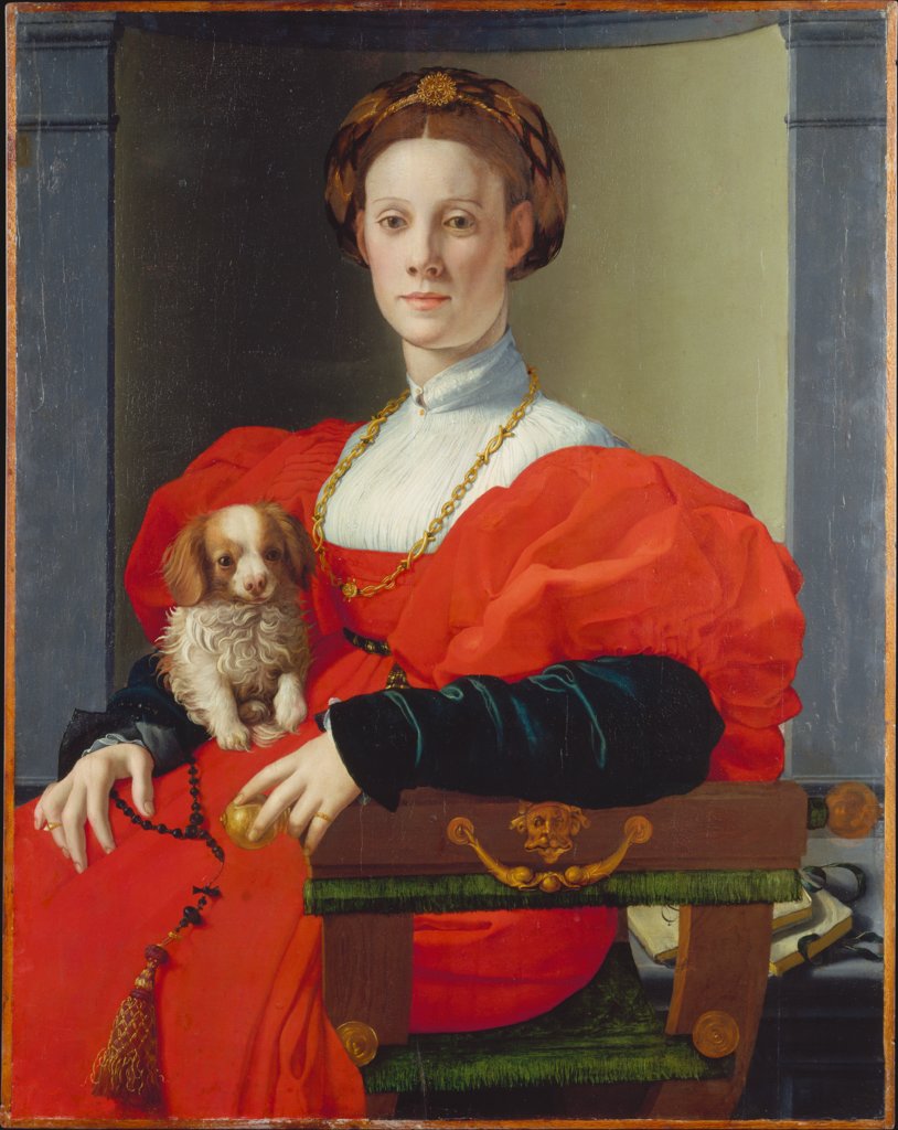 Portrait of a Lady in Red (Francesca Salviati?), Agnolo Bronzino