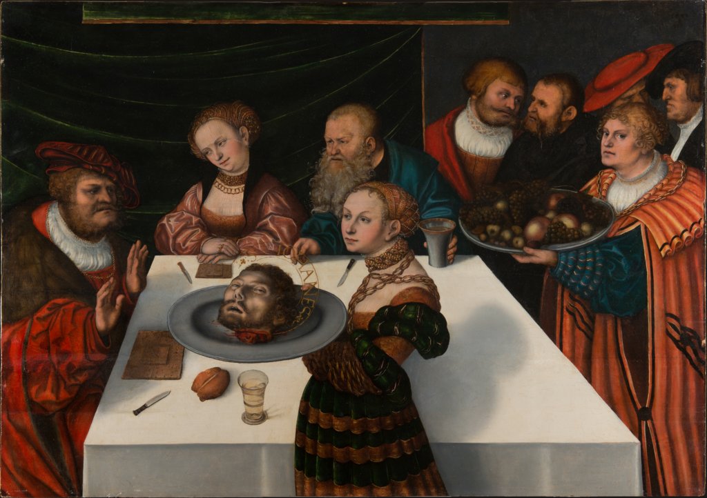 The Feast of Herod, Lucas Cranach the Elder