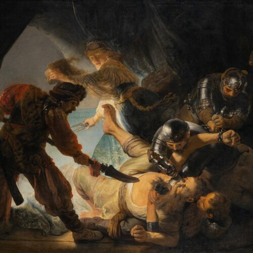 The Blinding of Samson, Rembrandt Harmensz. van Rijn