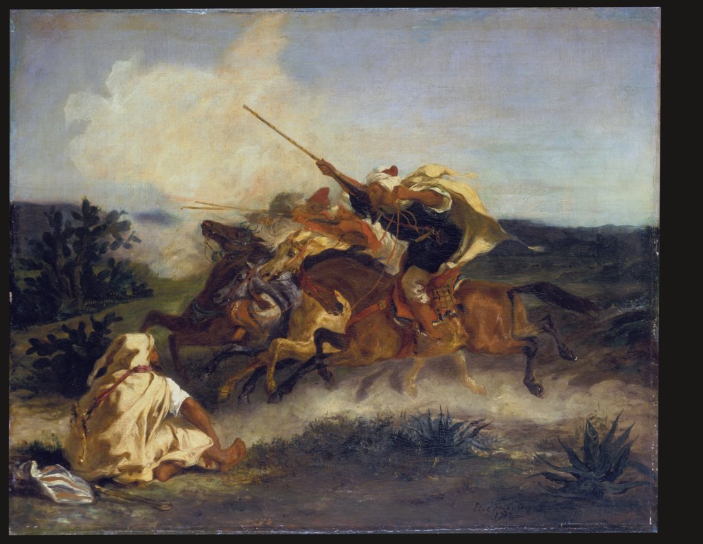 Fantasia arabe, Eugène Delacroix