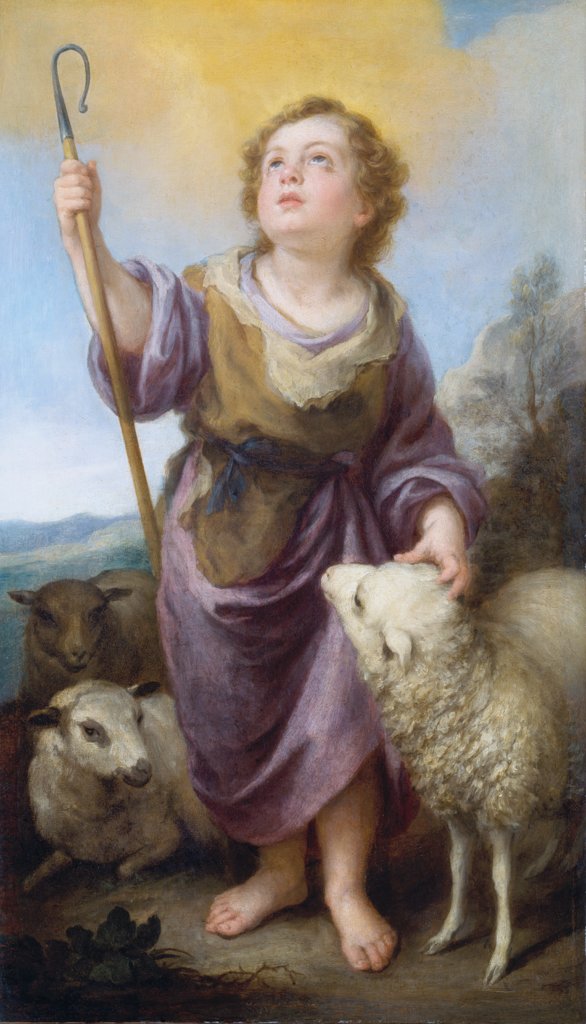 The Good Shepherd, Bartolomé Esteban Murillo