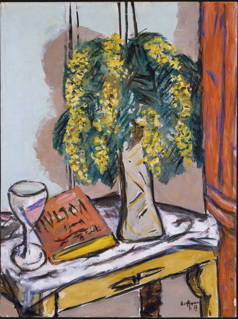 Still Life with Mimosas, Max Beckmann