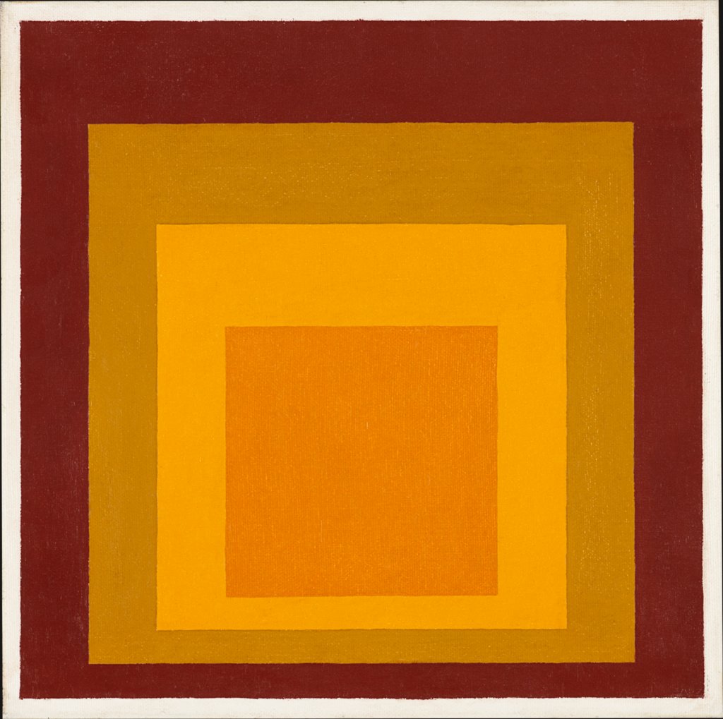 Study for Homage to the Square: High Autumn, Josef Albers