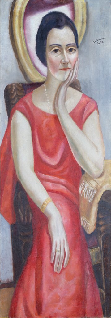 Portrait of Käthe von Porada, Max Beckmann