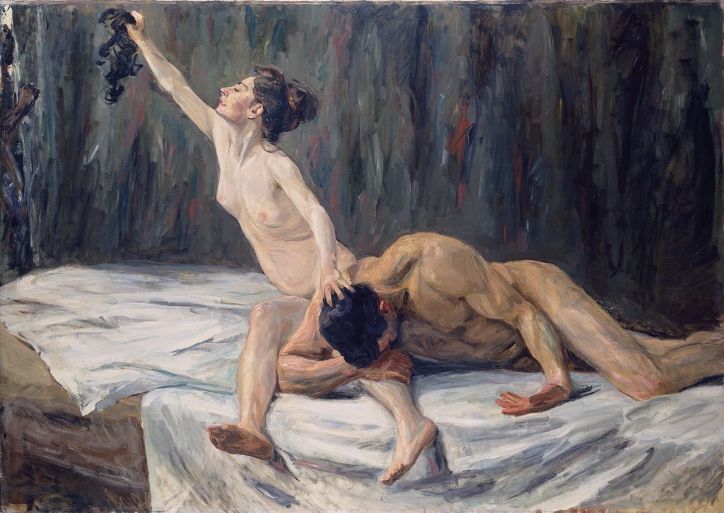 Samson and Delilah, Max Liebermann