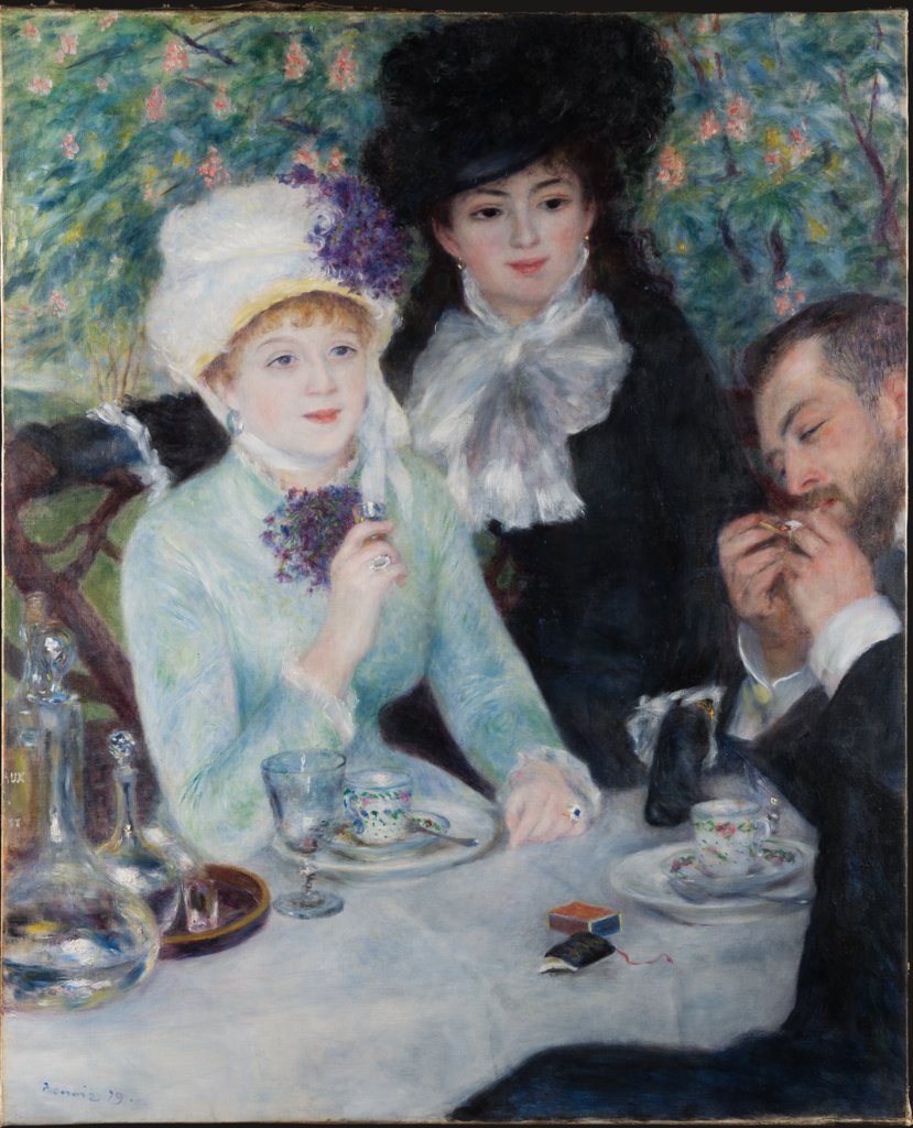 After the Luncheon, Auguste Renoir