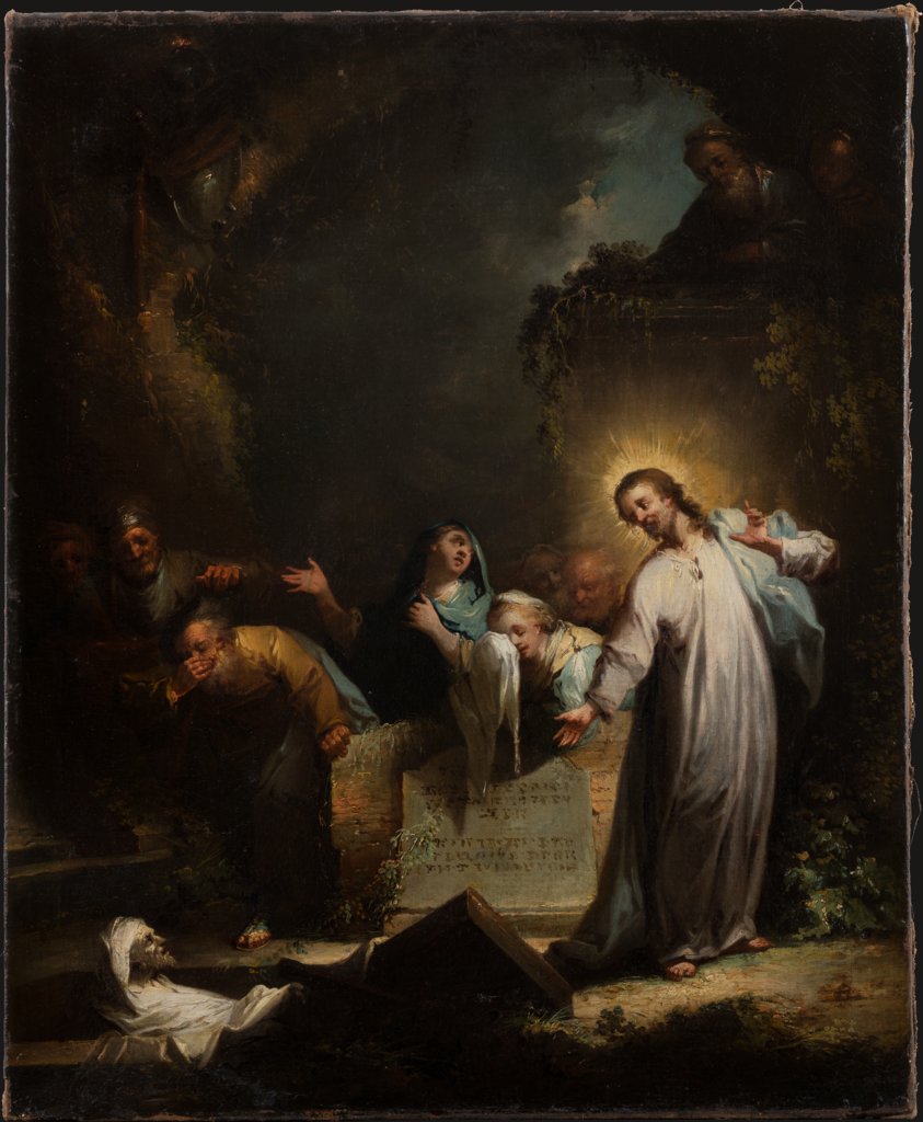 The Raising of Lazarus, Johann Georg Trautmann