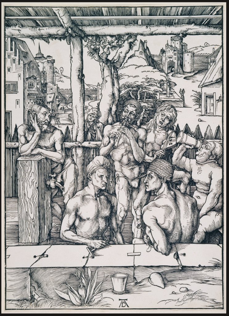 The Bath House, Albrecht Dürer