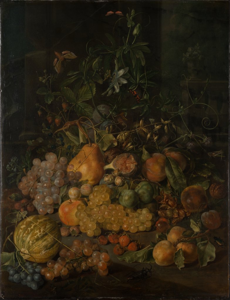 Still Life with Fruits, Johann Daniel Bager