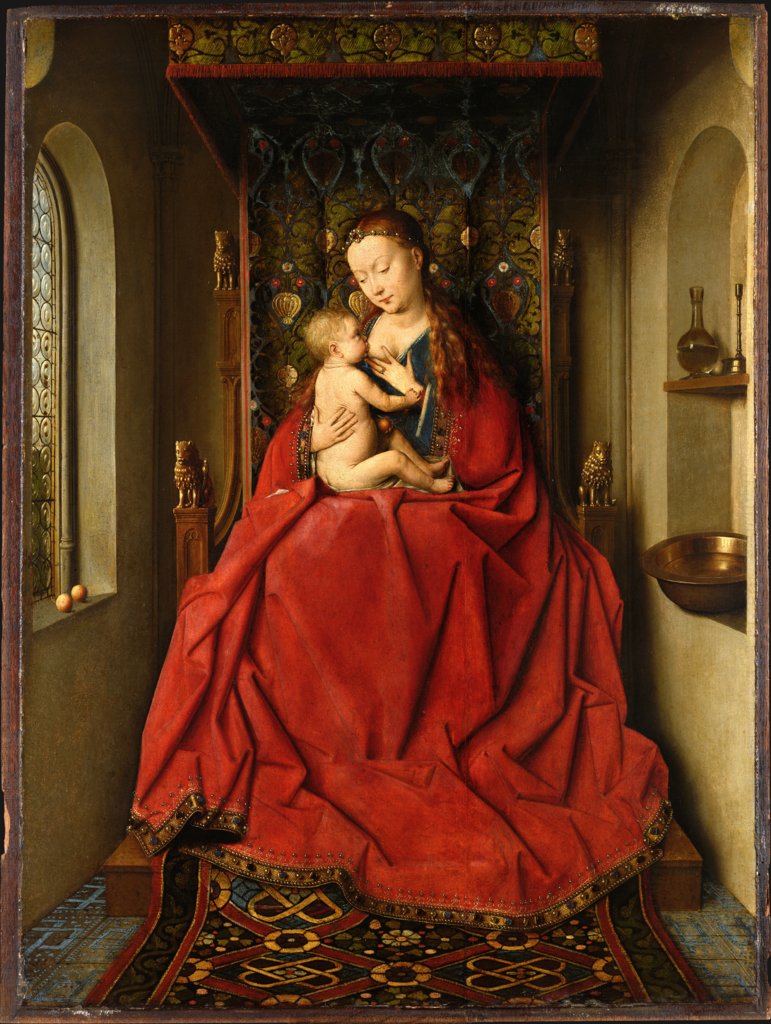 Lucca-Madonna, Jan van Eyck