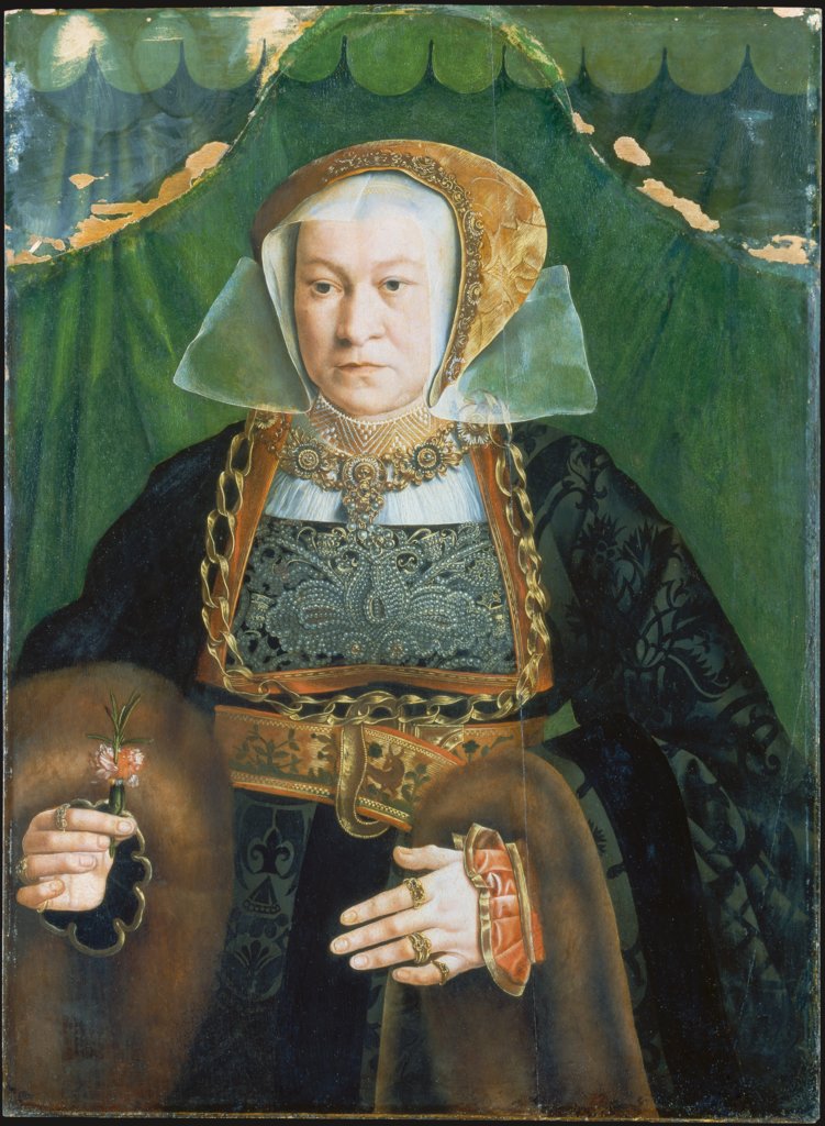 Portrait of Sibylla Kessel, Bartholomäus Bruyn the Elder